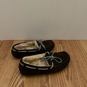 UGG Brown Moccasin Slippers
